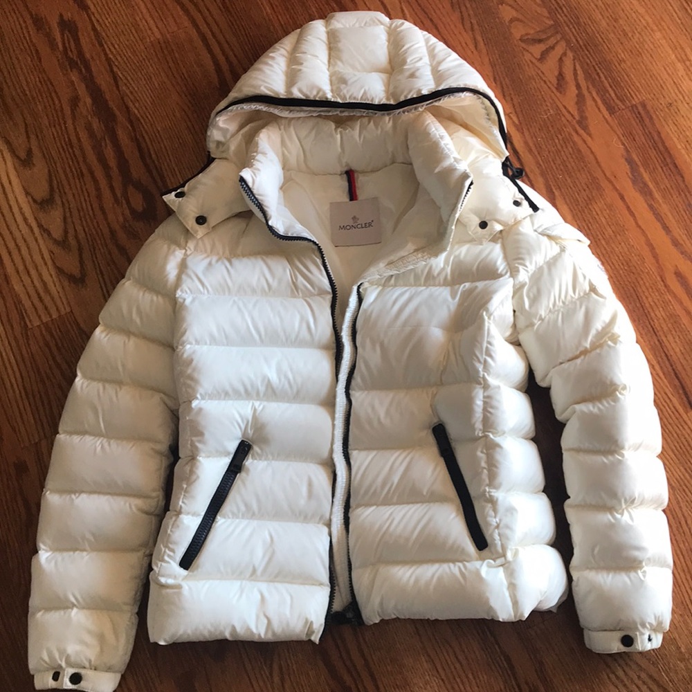 Authentic White Moncler Bady. Size 2